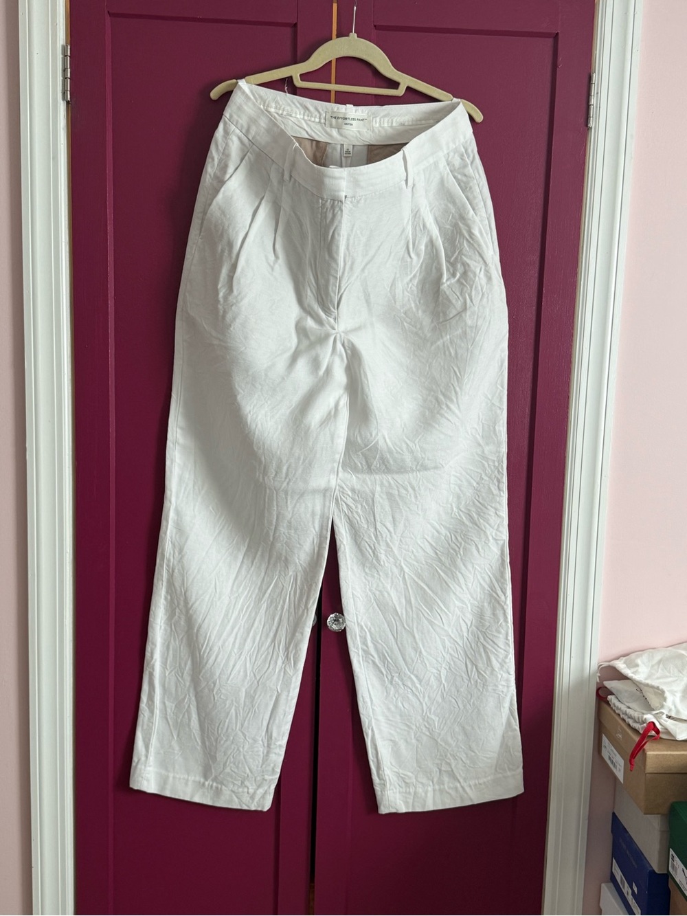 Aritiza linen wide leg pant